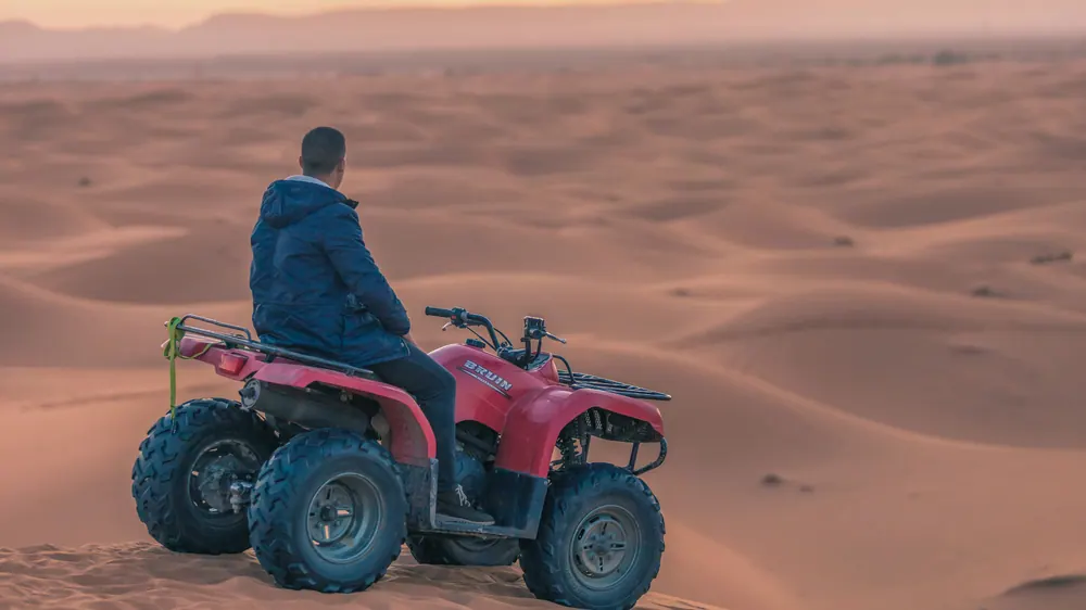 Quadriciclo no Deserto de Agafay