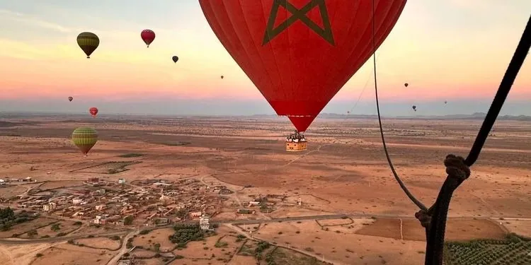 Passeio de Balão de Ar Quente em Marrakech
